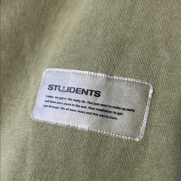 Students Golf Green Short Sleeve Tee - Picture 4 of 8